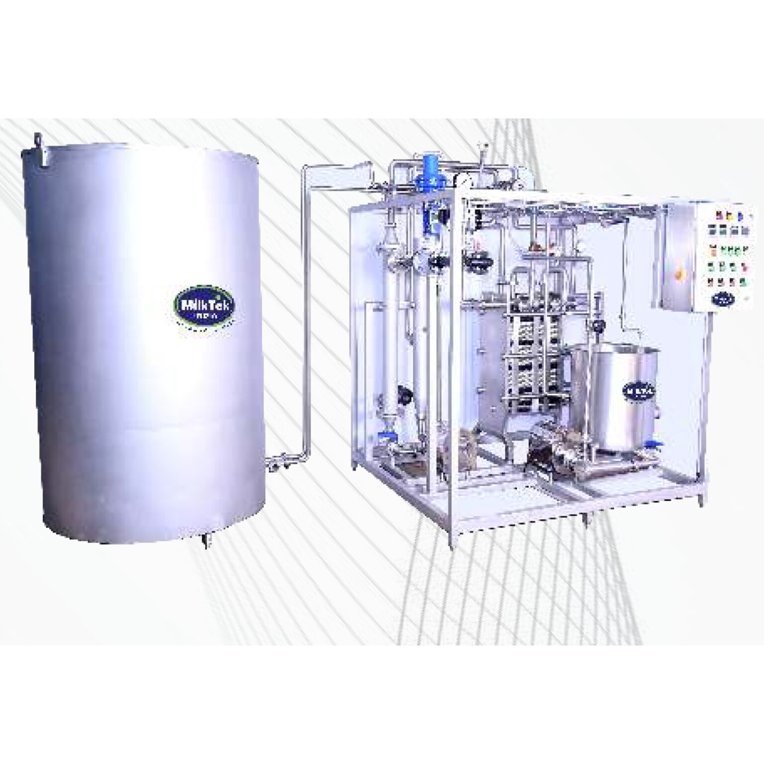 Multi Purpose Milk Pasteurization Plant Milk Tek India